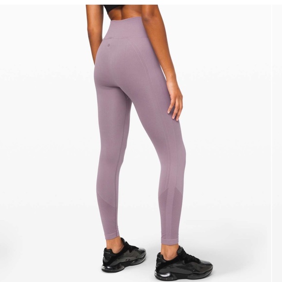 Lululemon Yoga leggings Ebb to Street Tight Frosted Mulberry size 4 - Picture 2 of 13